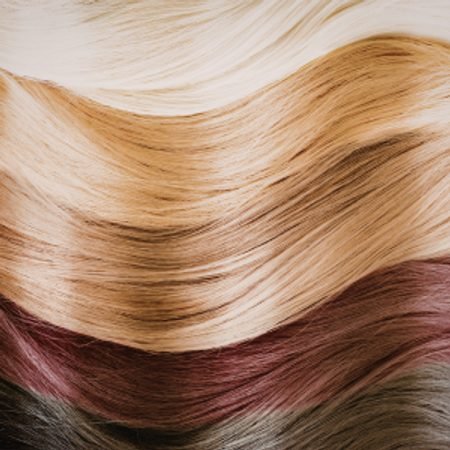 Hair color and highlights
